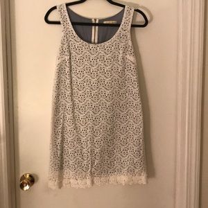 White lace dress